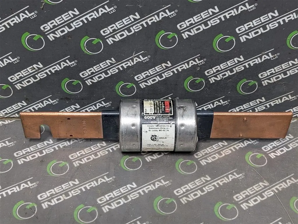 Bussmann FRS-R-400 Fusetron Dual Element Time Delay Fuse 400A Used