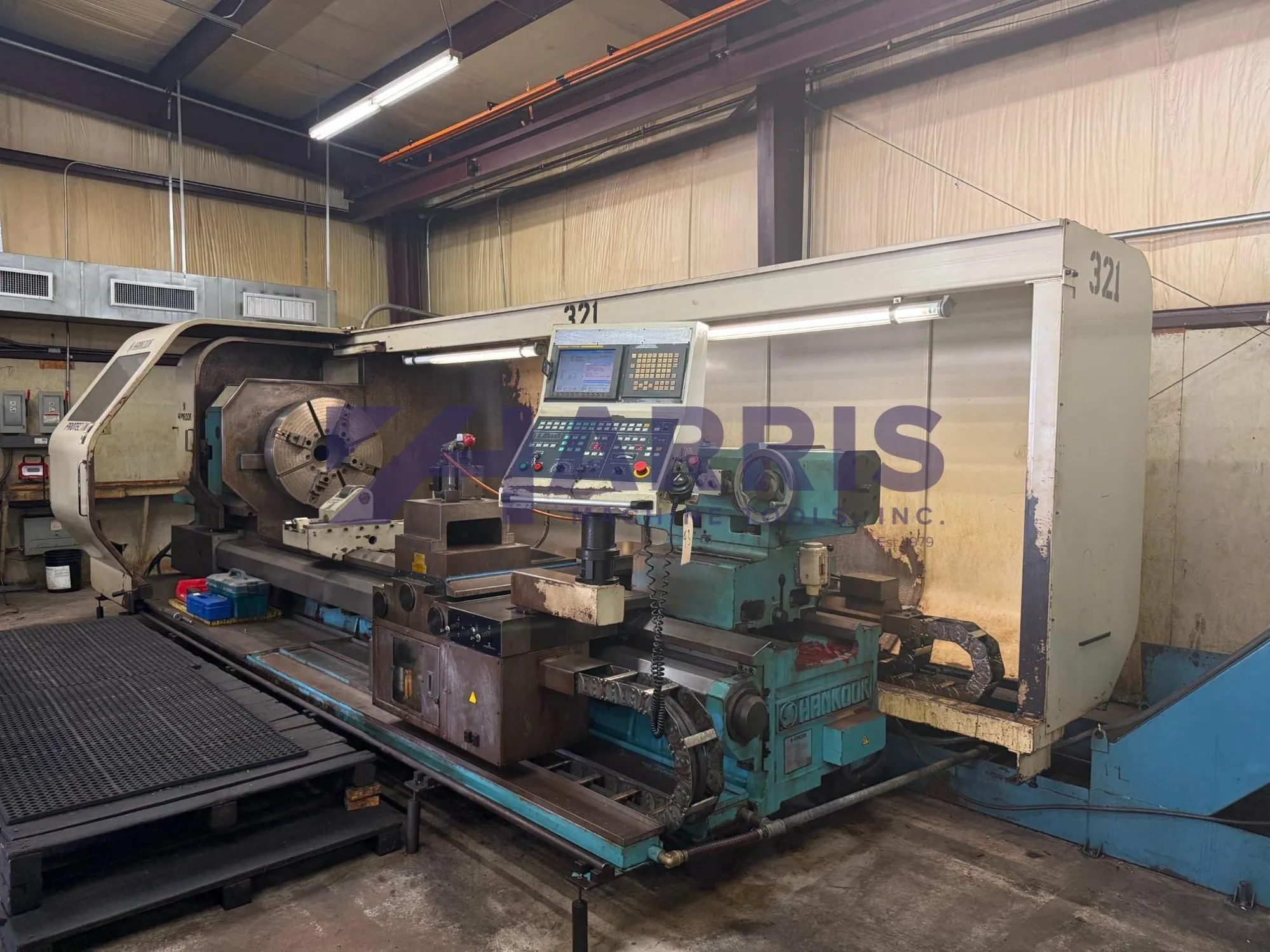 Used 2006 HANKOOK PROTEC-11N/3000 CNC Lathes Texas US | Harris Machine Tools, Inc. #1295409
