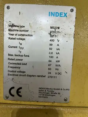 2011 INDEX MS22-6 Multi-Spindle Screw Machines (CNC) | Graff-Pinkert (11)