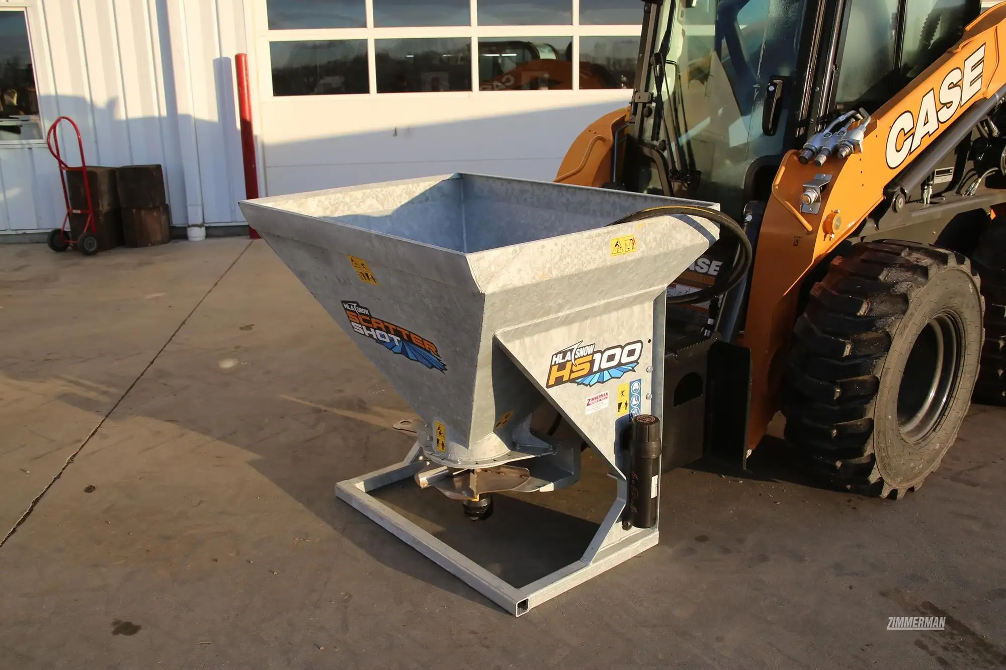 New | in-Stock 2024 HLA HS100 Broadcast Spreaders Pennsylvania US | Zimmerman Farm Service #1410294