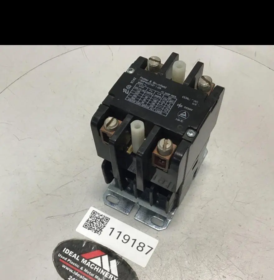 Used POTTER & BRUMFIELD P3OP42D1281-24 Relays & Switches Michigan US | Ideal Machinery #1318625