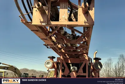 Used 1999 SANDVIK D45KS Drill Rigs Kentucky US | Proxy Equipment #1385146