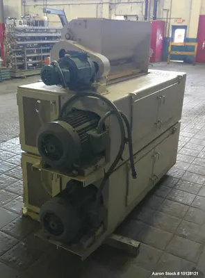 Used Suehiro M-15 2 Pair High Cracking Roller Mill | Industrial Corrugated Roll Mill