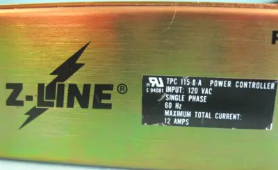 USED Pulizzi Engineering TPC 115-8-A