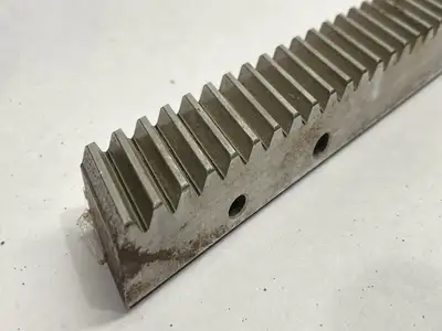 150 Tooth Gear Rack 1" Wide 39-3/4" Long - Used
