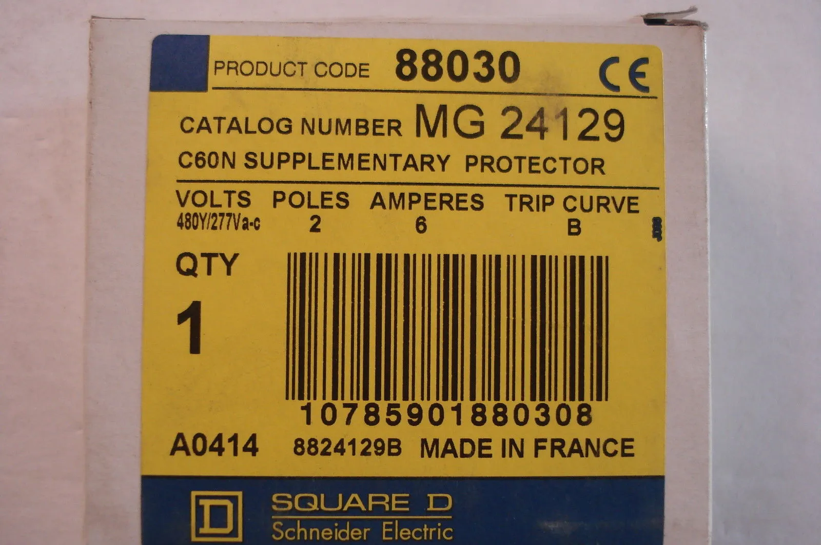 NEW SQUARE D 88030 MG24129