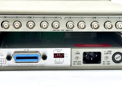 3488A | HP  Switch Control Unit w/ 2x 44472A VHF Switch Modules - Used