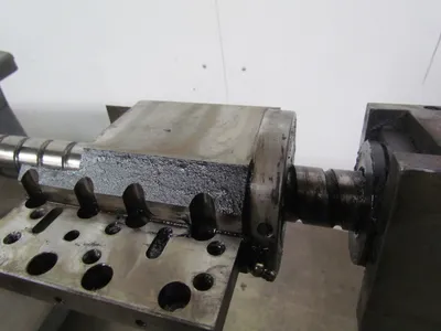AMADA 50 Ton Turret Press Ball Screw & Nut W/Pulley and End Bearings 76" Travel
