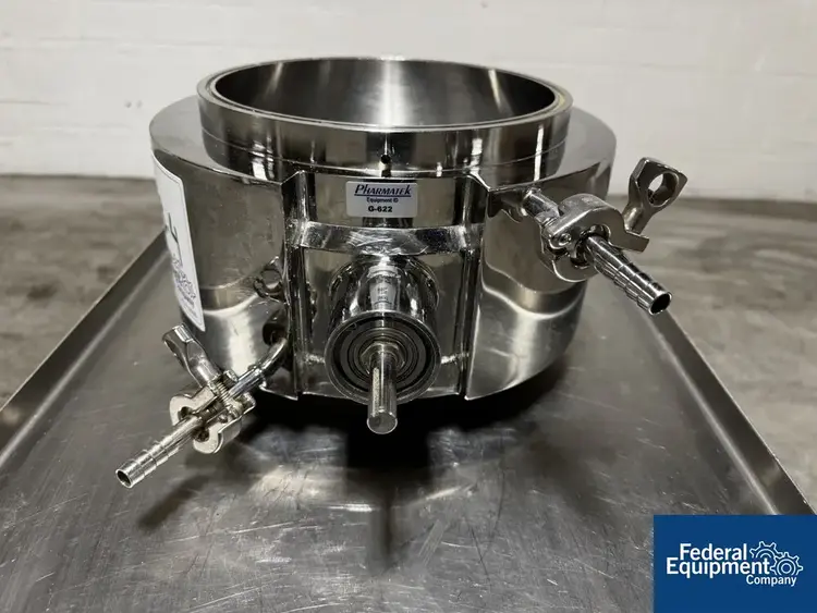 Used Fluid Air Liter Fluid Air High Shear bowl, Jacketed Granulators Ohio US | Federal Equipment Company #244794