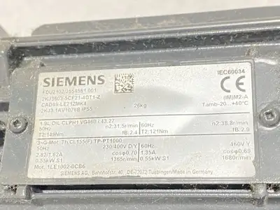 Used Siemens SIMOGEAR Geared Motor Gearmotors Michigan US | Maverick Industrial Sales #1389674