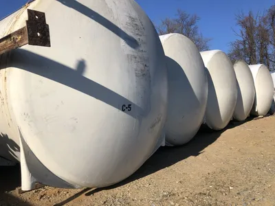 Pfaudler 19,000 Gallon Glass Lined Steel Tank Liquid storage anti corrosive