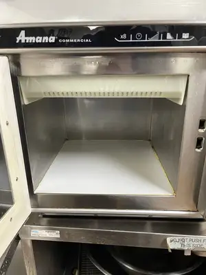 Used Amana Used Amana RC17SD2OSI Commercial Heavy Volume Microwave 208/230V 1700W - RK Ovens Illinois US | Falcon Restaurant Supply #1375013