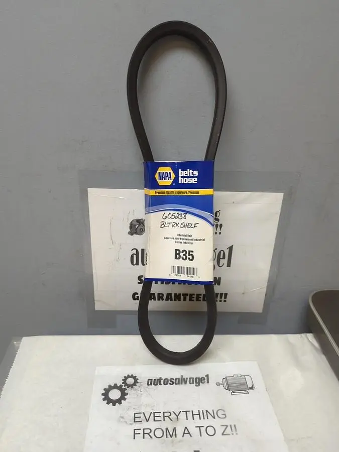 New | in-Stock NAPA B35 Belts | Surplus Asset Holdings #1226533
