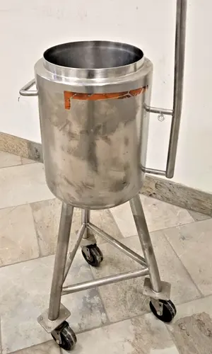 Portable Jacketed Stainless Steel Vessel Tank Fermentation Bio Reactor