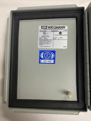 New | in-Stock WIEGMANN B080603C Miscellaneous Equipment (Electrical & Power) | Surplus Asset Holdings #1189862