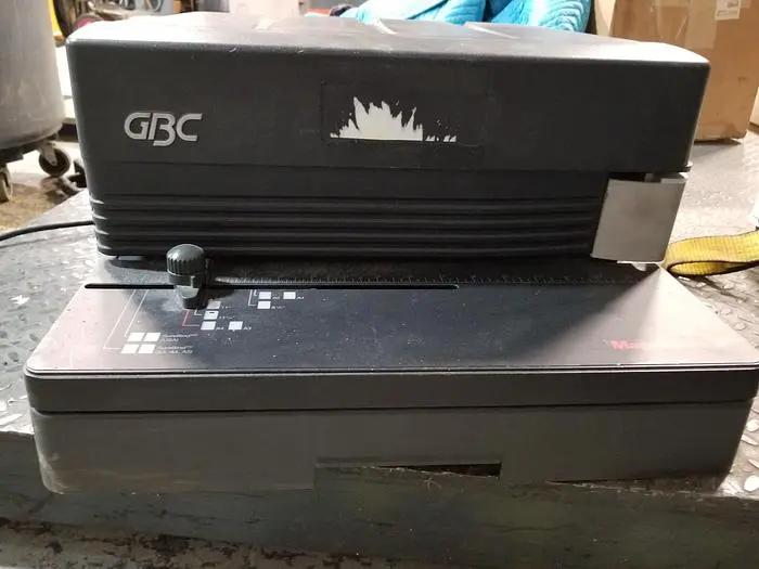 Used GBC MAGNA Binding Equipment | BROOKS PRINTING EQUIPMENT #391603