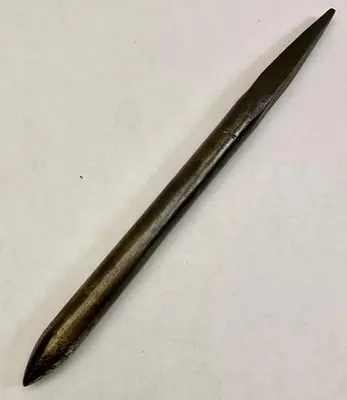 Metal Spinning Tool Round Pointed Tip End  12" x 3/4" (101909)
