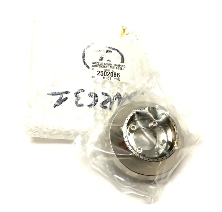 Used ABB ROBOT NOZZLE, METABALL 50MM SHAPING AIR, SA RING ASSEMBLY MMBELL9 Nozzles | Maverick Industrial Sales #1100012