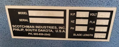Used SCOTCHMAN SUP-600 NF High Speed Circular Saws (non-ferrous) Kentucky US | Machinery Central #440536