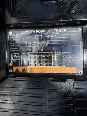 Used 2021 TOYOTA 8FGU25 Misc Forklifts Wisconsin US | Forklifttrader.com #1326929