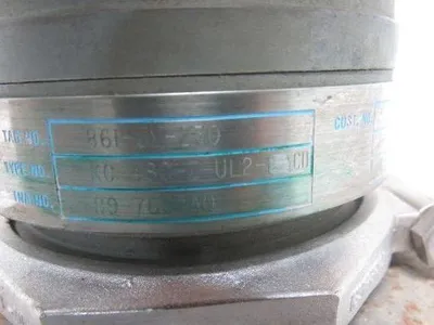 Tuchenhagen Type No. KC-480-Z-UL2 Valve With No Housing