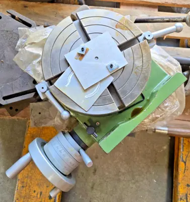 New 8” Rotary Table 200 mm For Bridgeport Milling Machine
