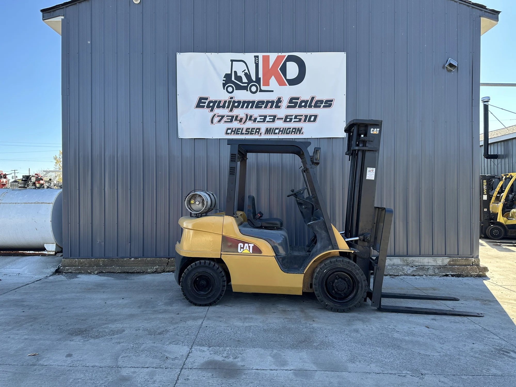 Used CAT P6000 Liquid Propane Forklifts Michigan US | KD Equipment Sales #1561779