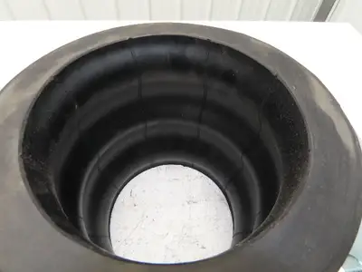 Proco 242-C  8"x 10"L Rubber Expansion Joint Type NN #150 Flanged Double-Sphere