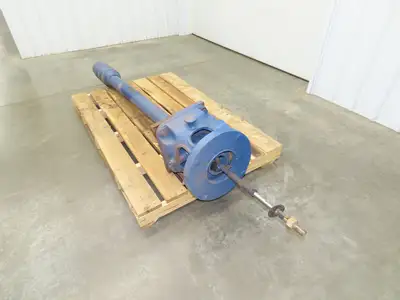 Vertical Turbine Pump 3-Stage 76"L Immersion 92"OAL  (Rebuilt)