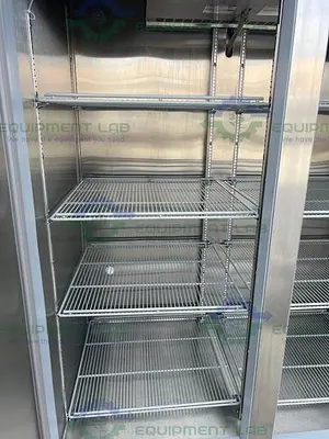 USED VWR GTVWG49FSSA STAINLESS STEEL DOUBLE DOOR FREEZER - 25°C 49 CU, FT.