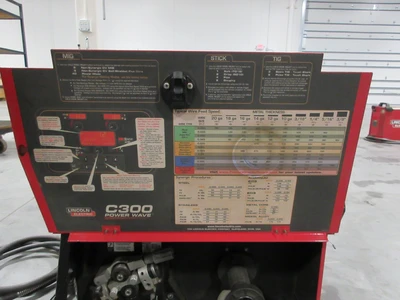Used LINCOLN ELECTRIC POWER WAVE C300 WELDER Mig Welders Minnesota US | Machinesused.com #1418313