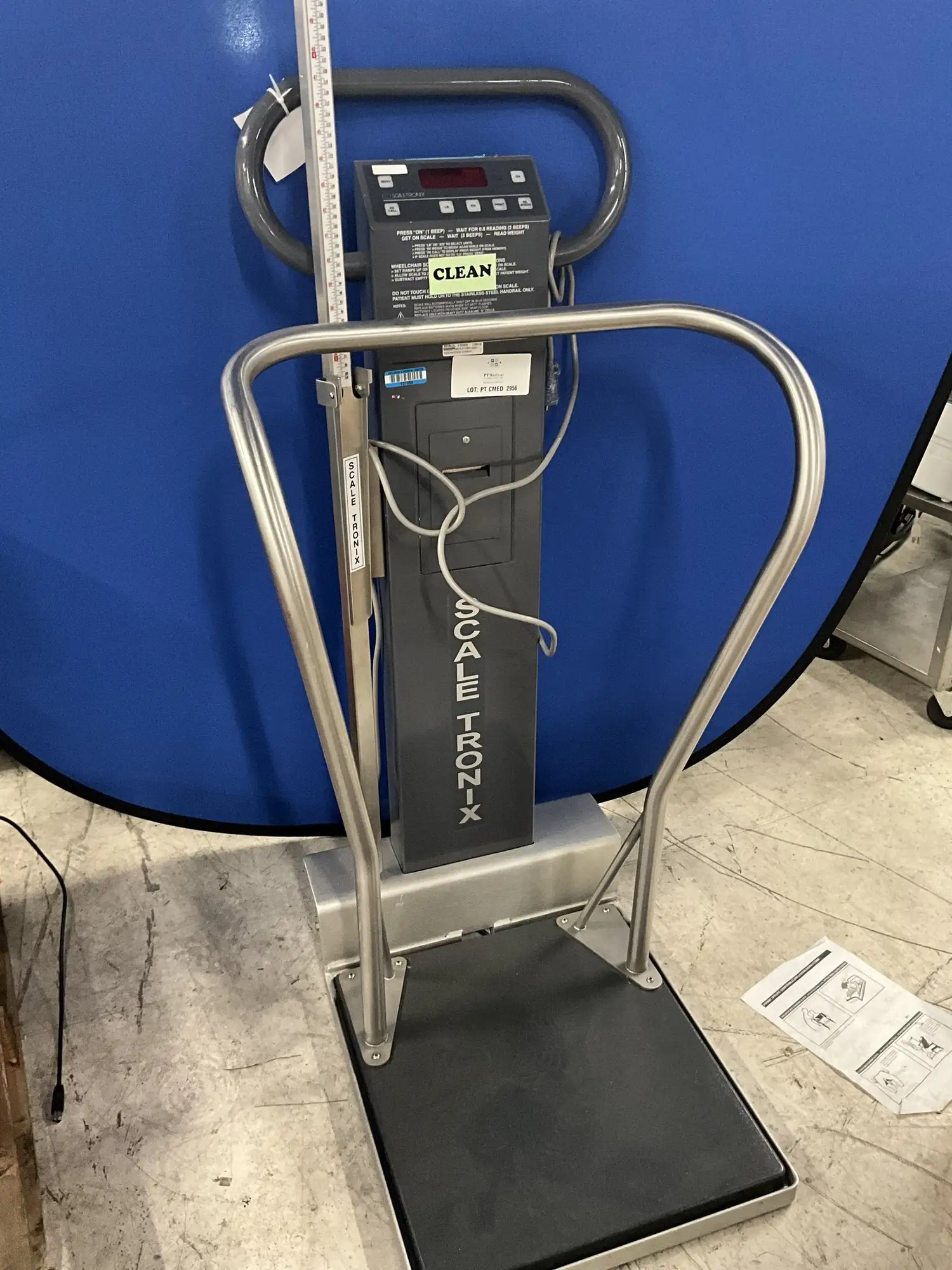 Used Scale-Tronix Platform Scale Patient Scales / Patient Lifts Texas US | PT Medical Technologies #1458643