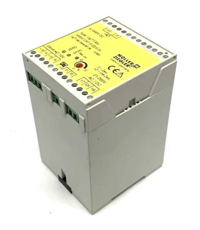 Used MÜLLER + ZIEGLER MEASURING TRANSDUCER, DIRECT, UP TO 1000 V (CAT III) Transducers Michigan US | Maverick Industrial Sales #1091046