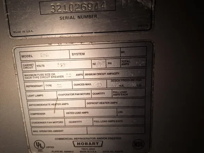 Used _UNKNOWN_ _UNKNOWN_ Refrigerators Georgia US | Auction Management Corporation #1548576
