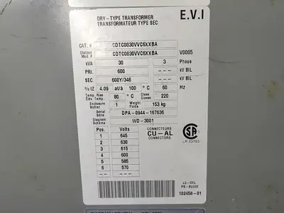 USED E.V.I CDTC0030VVC6XXBA