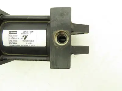 Parker BB2ANU14 Pneumatic Air Cylinder 2.5" Bore 1.5" Stroke Rear Clevis