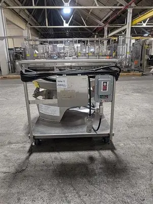 Sweco model MX48Y686EPP4SDSETLWC  48" diameter single deck sifter (base only)