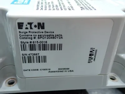 New | in-Stock EATON SPD120480Y2A Surge Protectors Ohio US | HGR 24 #747523