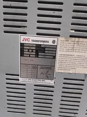 USED JVC ELECTRIC INC. DH3-45C-84C