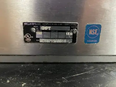 Used Wells Used Wells SMPT Stainless Countertop Wet/Dry Food Warmer 120V 1650W Hot Food Warming, Holding, & Transport Cabinets Illinois US | Falcon Restaurant Supply #1375808