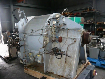 Krauss-Maffei HZ 125/3.2 SiD peeler centrifuge, Hastelloy.