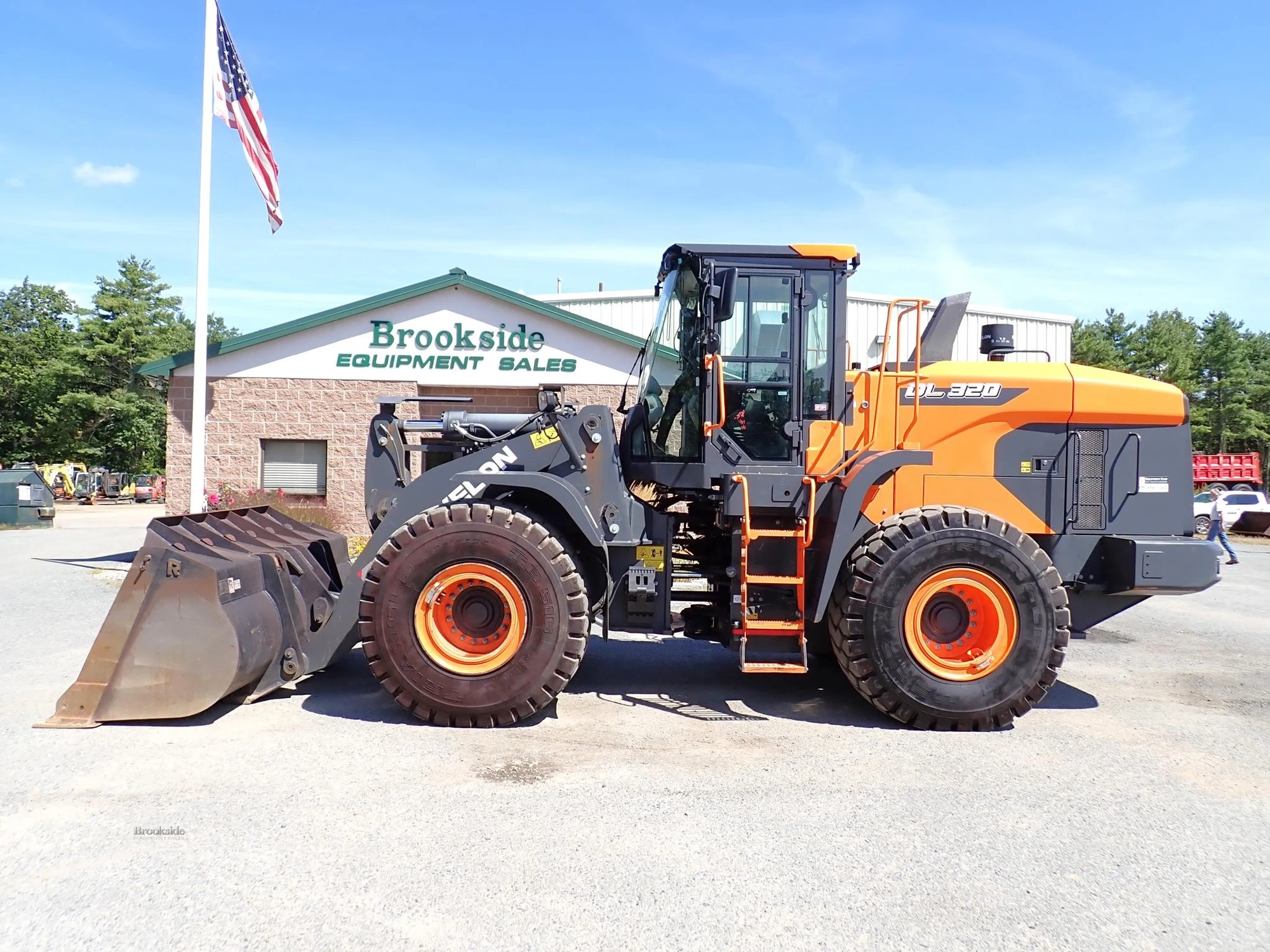 Used 2023 DEVELON DL320-7 Wheel Loaders Massachusetts US | Brookside Equipment Sales #1425682