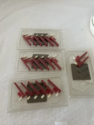 (20)RED&(17) Purple Chart Graph Paper Recorder Marker Pens & Charts (Qty??)