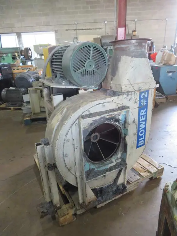25 HP Blower, 12"od Inlet, 10"O.D. Outlet