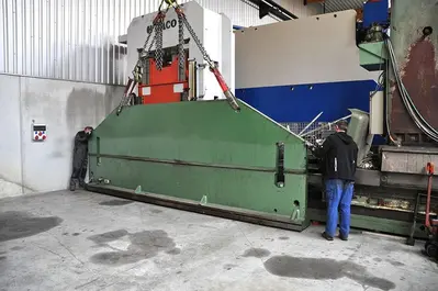 USED SOENEN HAP 500 TON X 6100 MM