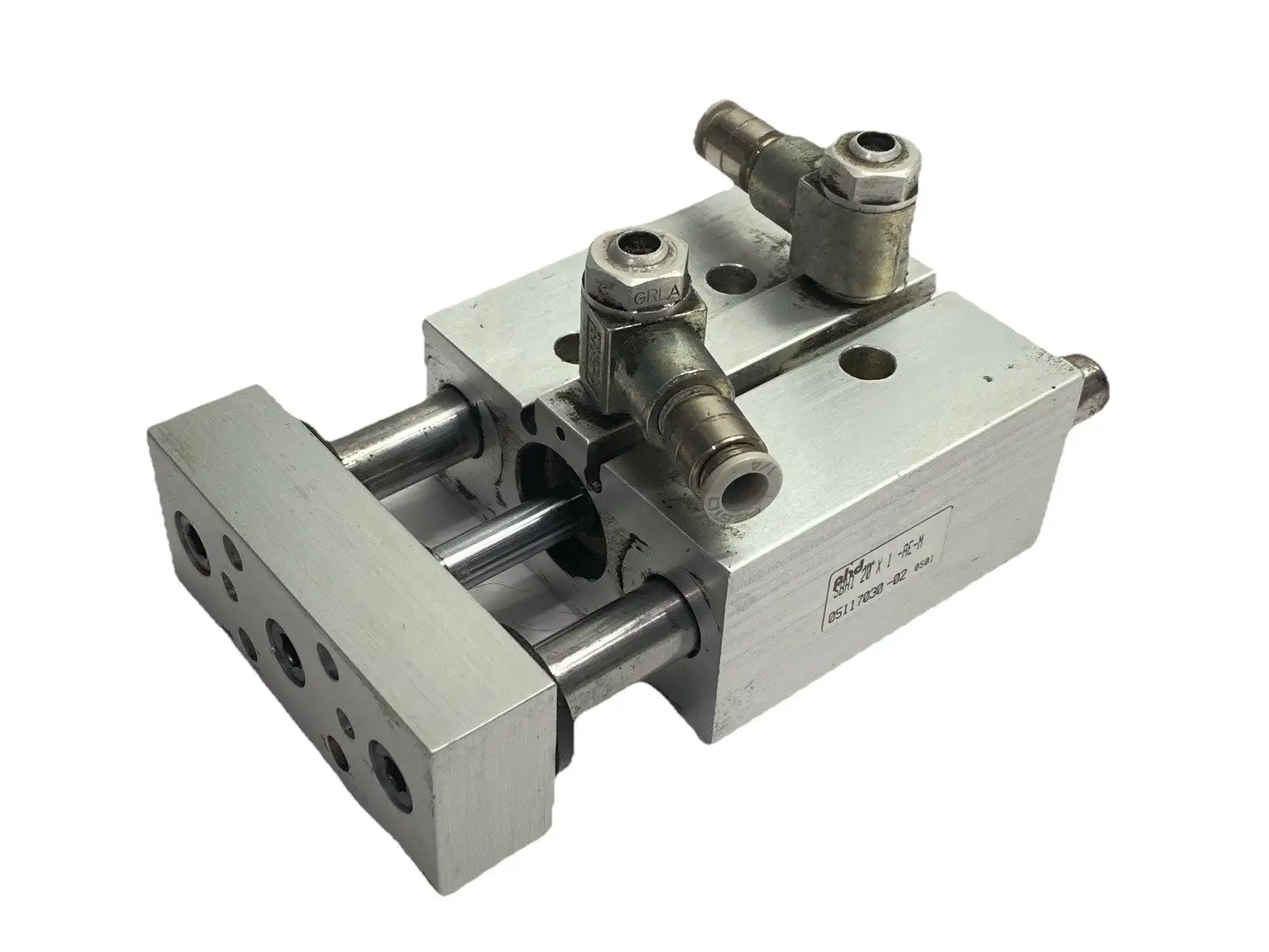 SBH120x1-AE-M | PHD  Compact Thruster Pneumatic Slide 20mm Bore 1" Stroke - Used