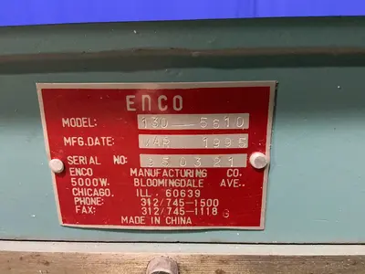 Used 1995 ENCO 1305610 Press Brakes Ohio US | HGR 24 #1343846