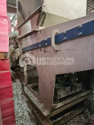 USED VECOPLAN RG52 SINGLE SHAFT SHREDDER SYSTEM