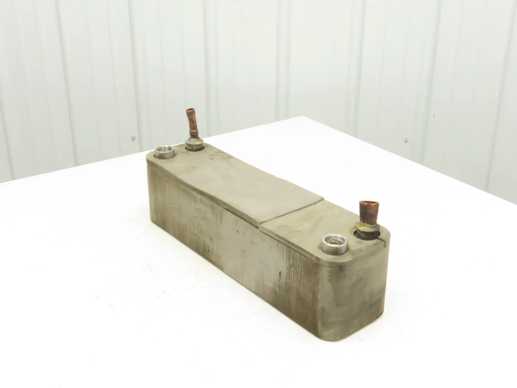 Hisaka BXC-314-PBI-50 Copper Brazed SUS316 Plate Heat Exchanger 3.6MPa 200°C