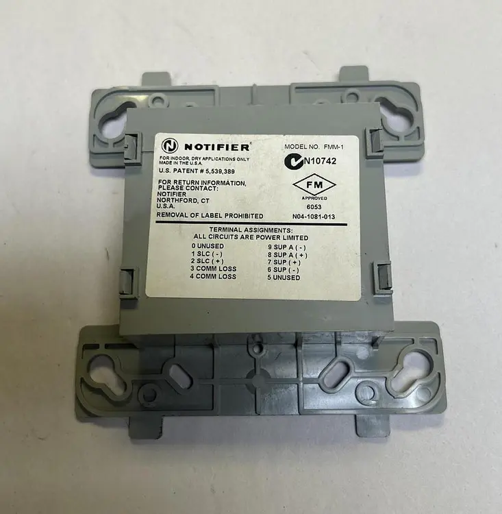 Used NOTIFIER FMM-1 Misc Electrical & Power Parts | Surplus Asset Holdings #1216415